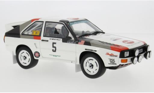Miniature Audi Sport Quattro 1/18 Ottomobile Sport quattro Rally Olympus 1986 #5 1:18 Audi Sport Quattro 1/18 Ottomobile Sport quattro Rally Olympus 1986 #5 1:18 miniature