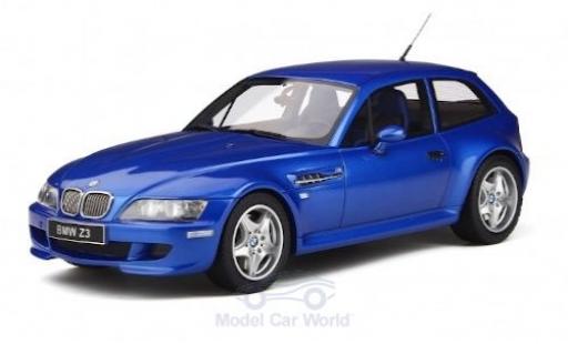 Miniature Bmw Z3 1/18 Ottomobile M Coupe 3.2 metallise bleue 2000 Bmw Z3 1/18 Ottomobile M Coupe 3.2 metallise bleue 2000 miniature