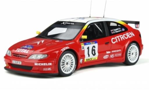 Miniature Citroen Xsara 1/18 Ottomobile Kit Car No.16 Rallye WM Rally Catalunya 1999 P.Bugalski/JP.Chiaroni Citroen Xsara 1/18 Ottomobile Kit Car No.16 Rallye WM Rally Catalunya 1999 P.Bugalski/JP.Chiaroni miniature