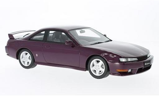 Miniature Nissan Silvia 1/18 Ottomobile S14A metallise violetteee Nissan Silvia 1/18 Ottomobile S14A metallise violetteee miniature