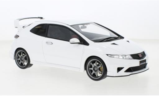 Miniature Honda Civic 1/18 Ottomobile FN2 Type-R Mugen blanche 2010 Honda Civic 1/18 Ottomobile FN2 Type-R Mugen blanche 2010 miniature