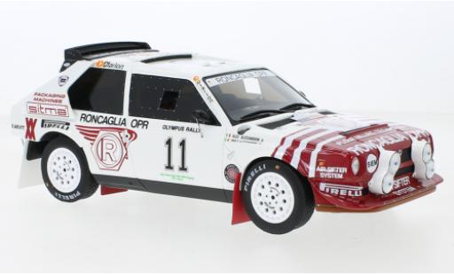 Miniature Lancia Delta 1/18 Ottomobile S4 No.11 Rallye WM Olympus Rallye 1986 Lancia Delta 1/18 Ottomobile S4 No.11 Rallye WM Olympus Rallye 1986 miniature