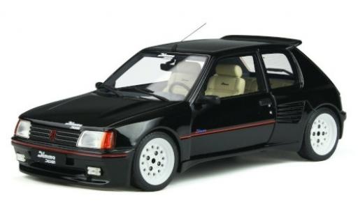 Miniature Peugeot 205 1/18 Ottomobile Dimma Design noire/Dekor 1989 Peugeot 205 1/18 Ottomobile Dimma Design noire/Dekor 1989 miniature