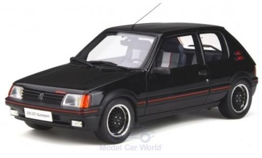 Miniature Peugeot 205 1/18 Ottomobile GTI Gutmann noire 1988 Peugeot 205 1/18 Ottomobile GTI Gutmann noire 1988 miniature