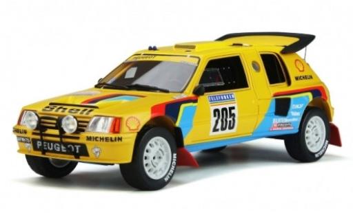 Miniature Peugeot 205 1/18 Ottomobile T16 Grand Raid No. S Rally Paris Dakar 1987 A.Vatanen/B.Giroux Peugeot 205 1/18 Ottomobile T16 Grand Raid No. S Rally Paris Dakar 1987 A.Vatanen/B.Giroux miniature