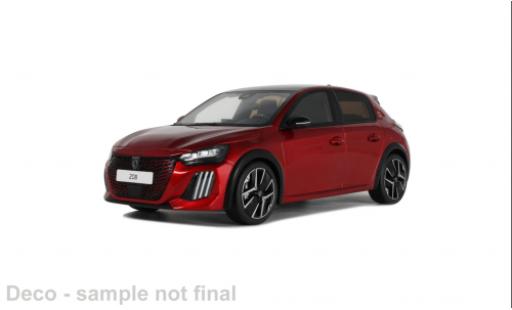 Miniature Peugeot 208 1/18 Ottomobile GT Hybrid rouge 2024 1:18 Peugeot 208 1/18 Ottomobile GT Hybrid rouge 2024 1:18 miniature