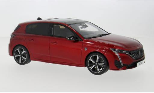Miniature Peugeot 308 1/18 Ottomobile GT rouge 2022 1:18 Peugeot 308 1/18 Ottomobile GT rouge 2022 1:18 miniature