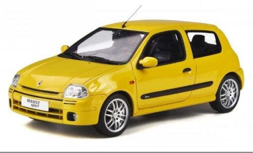 Miniature Renault Clio 1/18 Ottomobile 2 R.S. Phase 1 jaune 1999 Renault Clio 1/18 Ottomobile 2 R.S. Phase 1 jaune 1999 miniature