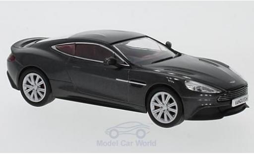 Miniature Aston Martin Vanquish 1/43 Oxford Coupe metallise grise RHD Aston Martin Vanquish 1/43 Oxford Coupe metallise grise RHD miniature