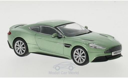 Miniature Aston Martin Vanquish 1/43 Oxford Coupe metallise verte RHD Aston Martin Vanquish 1/43 Oxford Coupe metallise verte RHD miniature