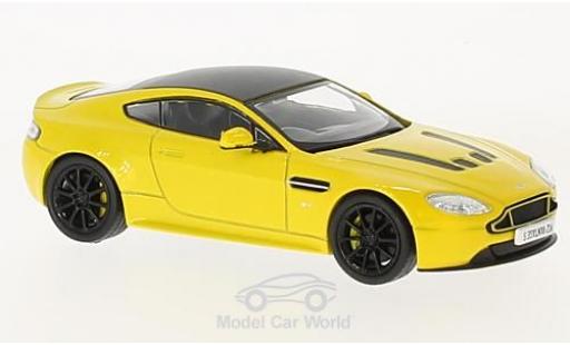 Miniature Aston Martin Vantage 1/43 Oxford S metallise jaune/noire RHD Aston Martin Vantage 1/43 Oxford S metallise jaune/noire RHD miniature