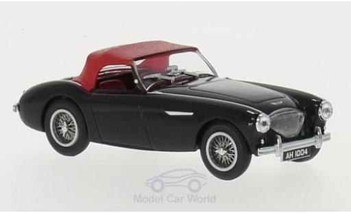 Miniature Austin Healey 100 1/43 Oxford BN1 noire/rouge RHD Austin Healey 100 1/43 Oxford BN1 noire/rouge RHD miniature