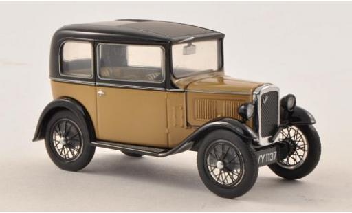 Miniature Austin Seven 1/43 Oxford RN Saloon beige/noire Austin Seven 1/43 Oxford RN Saloon beige/noire miniature