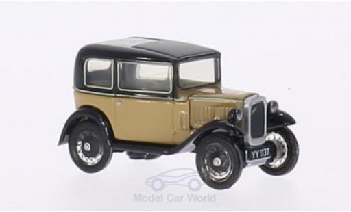 Miniature Austin Seven 1/76 Oxford RN Saloon beige/noire RHD Austin Seven 1/76 Oxford RN Saloon beige/noire RHD miniature