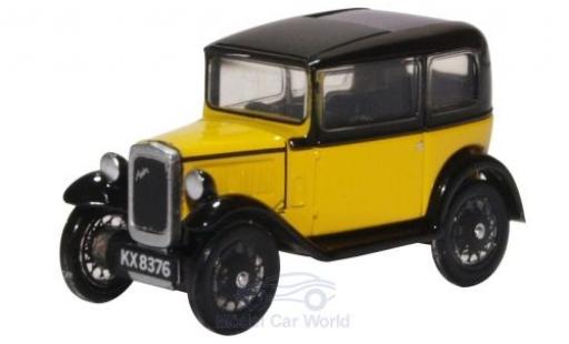 Miniature Austin Seven 1/76 Oxford Saloon jaune/noire Austin Seven 1/76 Oxford Saloon jaune/noire miniature