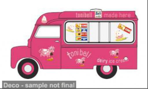 Miniature Bedford CA 1/76 Oxford Ice Cream Van Tonibell 1:76 Bedford CA 1/76 Oxford Ice Cream Van Tonibell 1:76 miniature