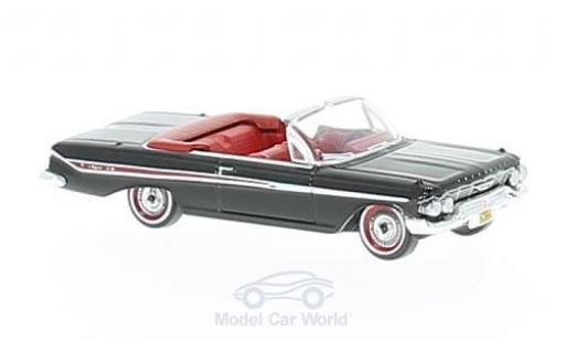 Miniature Chevrolet Impala 1961 1/87 Oxford Cabriolet noire/rouge 1961 Chevrolet Impala 1961 1/87 Oxford Cabriolet noire/rouge 1961 miniature