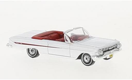 Miniature Chevrolet Impala 1/87 Oxford Cabriolet blanche/rouge 1961 Chevrolet Impala 1/87 Oxford Cabriolet blanche/rouge 1961 miniature
