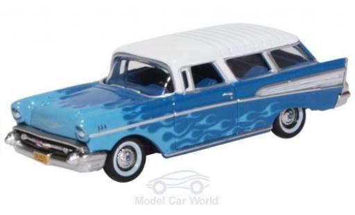 Miniature Chevrolet Nomad 1/87 Oxford bleue/bleue 1957 Hot Rod Chevrolet Nomad 1/87 Oxford bleue/bleue 1957 Hot Rod miniature