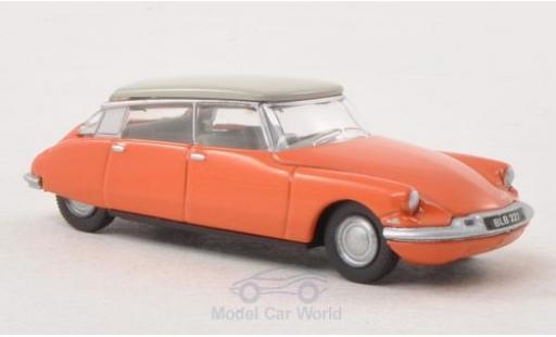 Miniature Citroen DS 19 1/76 Oxford 19 orange/grise Citroen DS 19 1/76 Oxford 19 orange/grise miniature