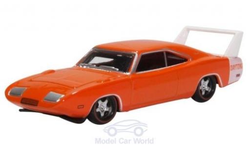 Miniature Dodge Charger 1/87 Oxford Daytona orange/blanche 1969 Dodge Charger 1/87 Oxford Daytona orange/blanche 1969 miniature