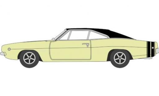 Miniature Dodge Charger 1/87 Oxford jaune/noire 1968 Dodge Charger 1/87 Oxford jaune/noire 1968 miniature