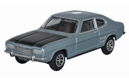 Miniature Ford Capri 1/76 Oxford MkI metallise bleue/noire RHD Ford Capri 1/76 Oxford MkI metallise bleue/noire RHD miniature