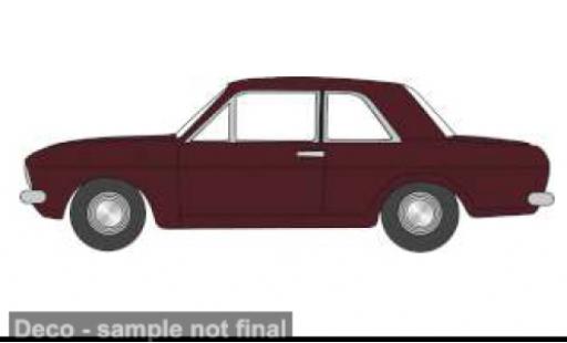 Miniature Ford Cortina 1/76 Oxford MkII rouge 1:76 Ford Cortina 1/76 Oxford MkII rouge 1:76 miniature