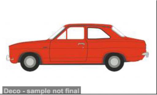 Miniature Ford Escort 1/76 Oxford MK I orange 1:76 Ford Escort 1/76 Oxford MK I orange 1:76 miniature