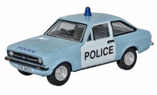 Miniature Ford Escort 1/76 Oxford MkII bleue/blanche RHD Police (UK) Ford Escort 1/76 Oxford MkII bleue/blanche RHD Police (UK) miniature