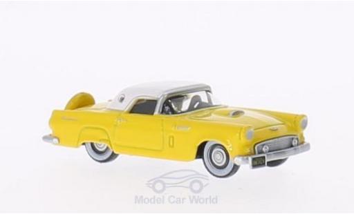 Miniature Ford Thunderbird 1/87 Oxford jaune/blanche 1956 Ford Thunderbird 1/87 Oxford jaune/blanche 1956 miniature