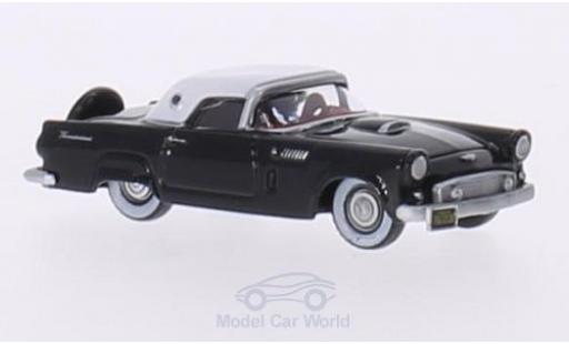 Miniature Ford Thunderbird 1956 1/87 Oxford noire/blanche 1956 Ford Thunderbird 1956 1/87 Oxford noire/blanche 1956 miniature
