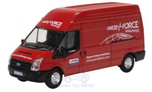 Miniature Ford Transit 1/76 Oxford MK5 rouge Parcelforce Ford Transit 1/76 Oxford MK5 rouge Parcelforce miniature