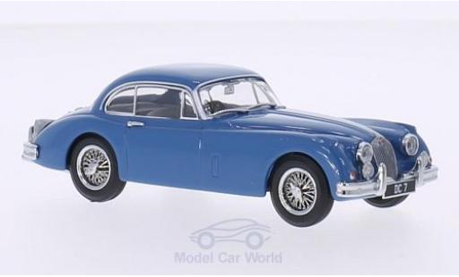 Miniature Jaguar XK 150 1/43 Oxford 150 FHC bleue RHD Jaguar XK 150 1/43 Oxford 150 FHC bleue RHD miniature