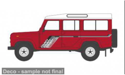 Miniature Land Rover Defender 1/76 Oxford LWB Station Wagon rouge 1:76 Land Rover Defender 1/76 Oxford LWB Station Wagon rouge 1:76 miniature