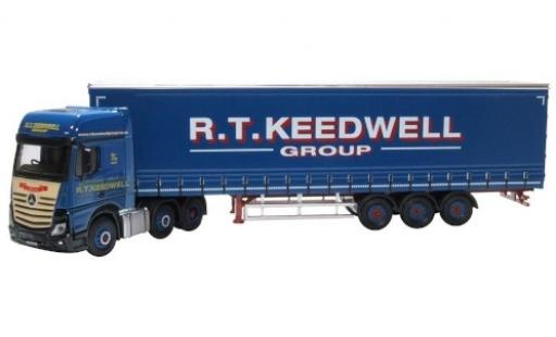 Miniature Mercedes Actros 1/76 Oxford RHD R.T. Keedwell Group bache de camion-SZ Mercedes Actros 1/76 Oxford RHD R.T. Keedwell Group bache de camion-SZ miniature