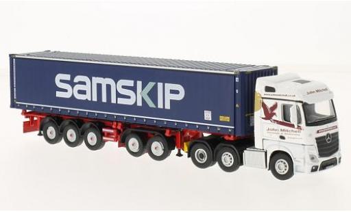 Miniature Mercedes Actros 1/76 Oxford SSC D-TEC RHD John Mitc/Samskip Mercedes Actros 1/76 Oxford SSC D-TEC RHD John Mitc/Samskip miniature