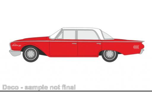 Miniature Ford Fairlane 1/87 Oxford Sedan 500 rouge/blanche 1960 Ford Fairlane 1/87 Oxford Sedan 500 rouge/blanche 1960 miniature