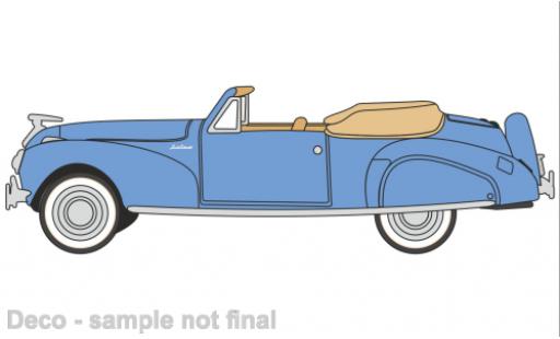 Miniature Lincoln Continental 1/87 Oxford Cabriolet bleu clair 1941 Lincoln Continental 1/87 Oxford Cabriolet bleu clair 1941 miniature