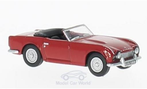 Miniature Triumph TR4 1/76 Oxford rouge Triumph TR4 1/76 Oxford rouge miniature