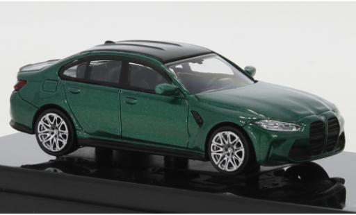 Miniature Bmw M3 1/64 Para64 (G80) metallise verte/noire Bmw M3 1/64 Para64 (G80) metallise verte/noire miniature