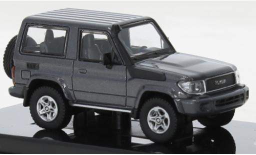 Miniature Toyota Land Cruiser 1/64 Para64 71 SWB metallise grise 2014 Toyota Land Cruiser 1/64 Para64 71 SWB metallise grise 2014 miniature
