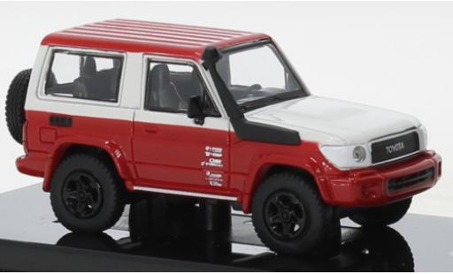 Miniature Toyota Land Cruiser 1/64 Para64 71 SWB rouge/blanche 2014 Toyota Land Cruiser 1/64 Para64 71 SWB rouge/blanche 2014 miniature