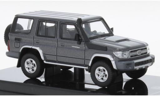 Miniature Toyota Land Cruiser 1/64 Para64 76 metallise grise/blanche 2014 Toyota Land Cruiser 1/64 Para64 76 metallise grise/blanche 2014 miniature