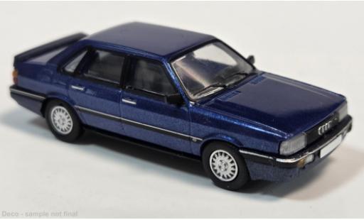Miniature Audi 90 1/87 PCX87 metallise bleue 1984 1:87 Audi 90 1/87 PCX87 metallise bleue 1984 1:87 miniature