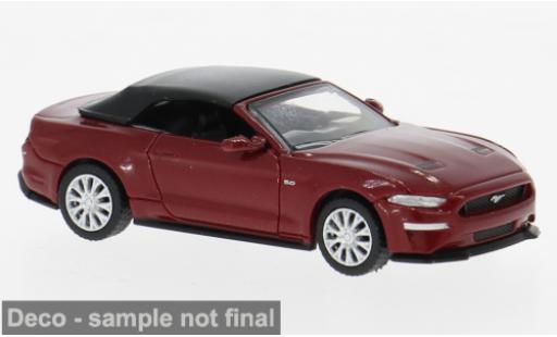 Miniature Ford Mustang 1/87 PCX87 VI Cabriolet rouge 2020 1:87 Ford Mustang 1/87 PCX87 VI Cabriolet rouge 2020 1:87 miniature