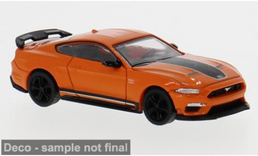 Miniature Ford Mustang 1/87 PCX87 VI Mach I orange 2020 1:87 Ford Mustang 1/87 PCX87 VI Mach I orange 2020 1:87 miniature