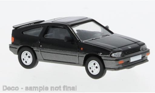 Miniature Honda CRX 1/87 PCX87 noire/metallise grise 1968 1:87 Honda CRX 1/87 PCX87 noire/metallise grise 1968 1:87 miniature