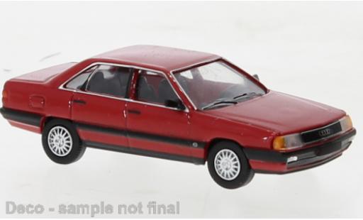Miniature Audi 100 1/87 PCX87 (C3) rouge 1982 Audi 100 1/87 PCX87 (C3) rouge 1982 miniature