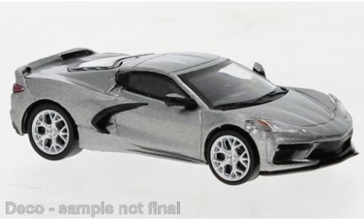 Miniature Chevrolet Corvette 1/87 PCX87 C8 metallise gris 2020 Chevrolet Corvette 1/87 PCX87 C8 metallise gris 2020 miniature